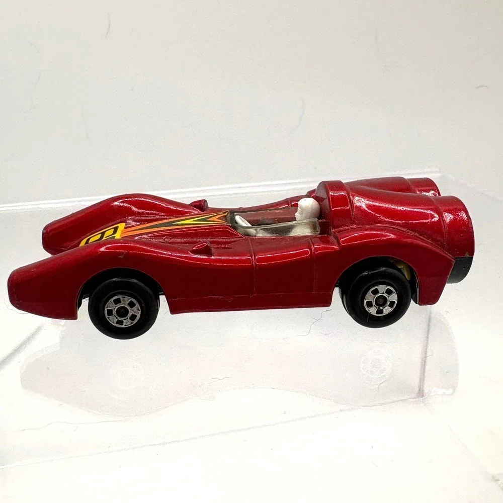 Matchbox Rolamatics No 69 Turbo Fury Red 1973 Lesney Made in England Vintage Car